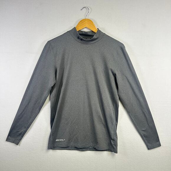 Under Armour Cold Gear‎ Fitted Mock Shirt Small- Active Outdoor Layering Piece - Picture 1 of 11